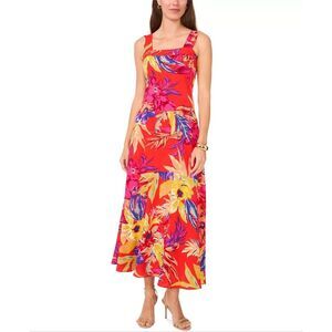 Tropical Print Sundress Size Large NWOT